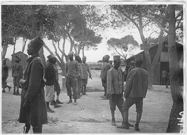 Camp militaire 1er bataillon de tirailleurs somalis 1916-1918