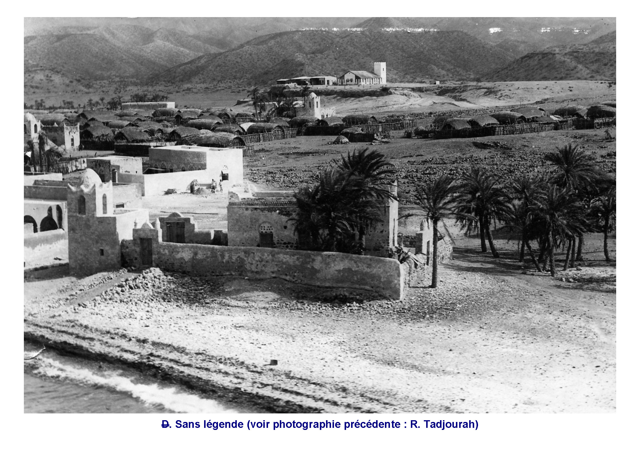 Tadjourah vue aérienne 1930-40 3