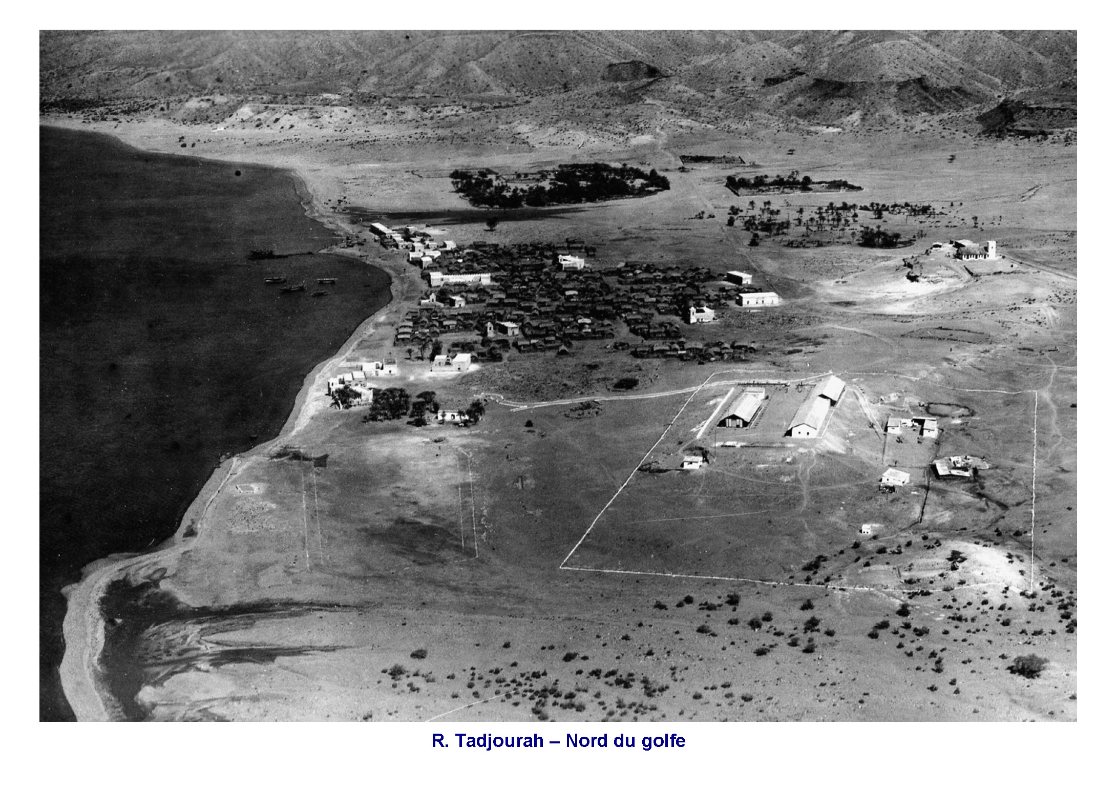 Tadjourah vue aérienne 1930-40 4