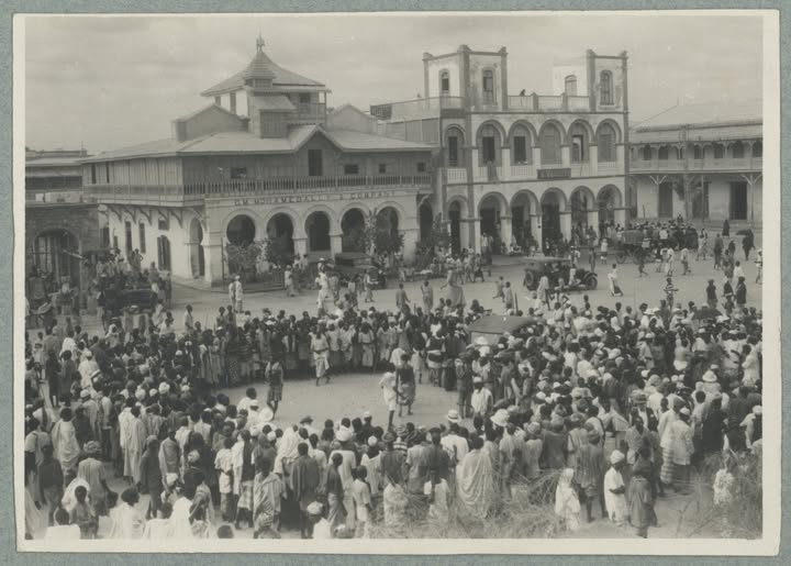 Place de Ménélik en 1930