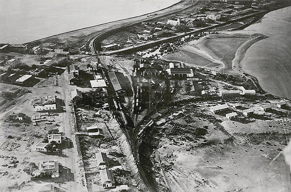 Djibouti. La gare 1936-1950