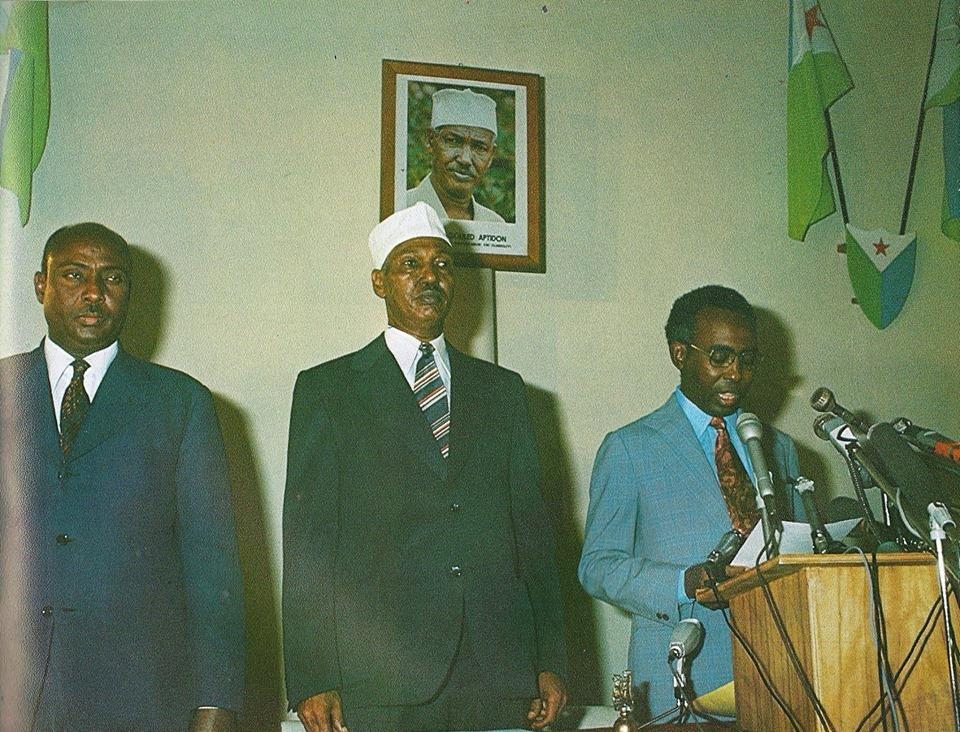 Proclamation de l'indépendance le 27 Juin 1977.