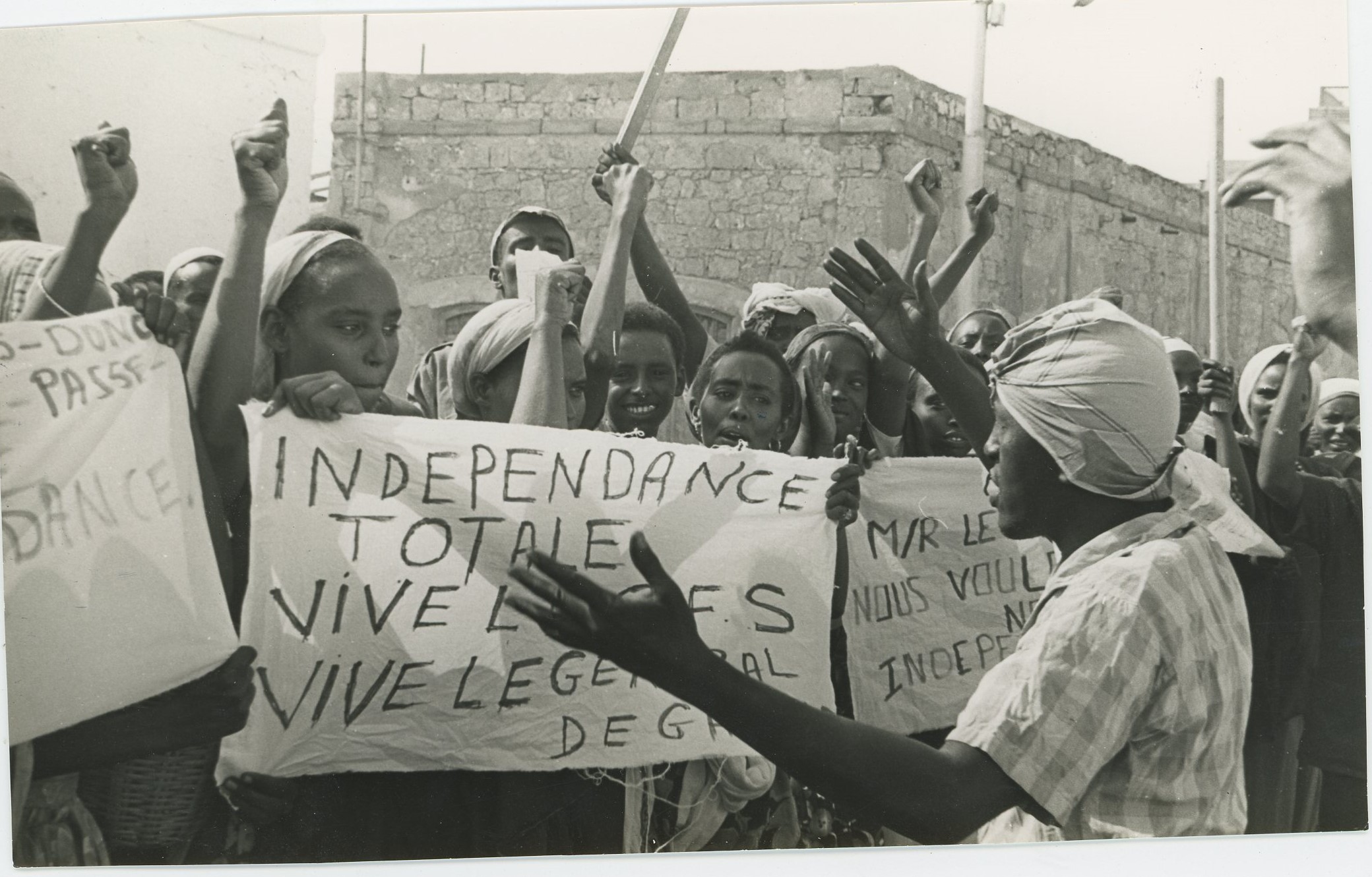Banderoles pour l'indépendance